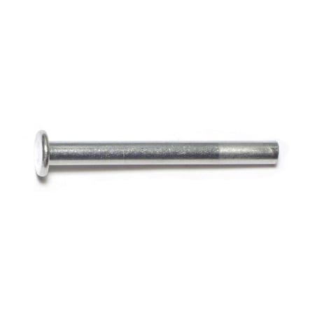 Midwest Fastener 32 (Coarse), 2" Brl Lg, Aluminum 12 PK 62367